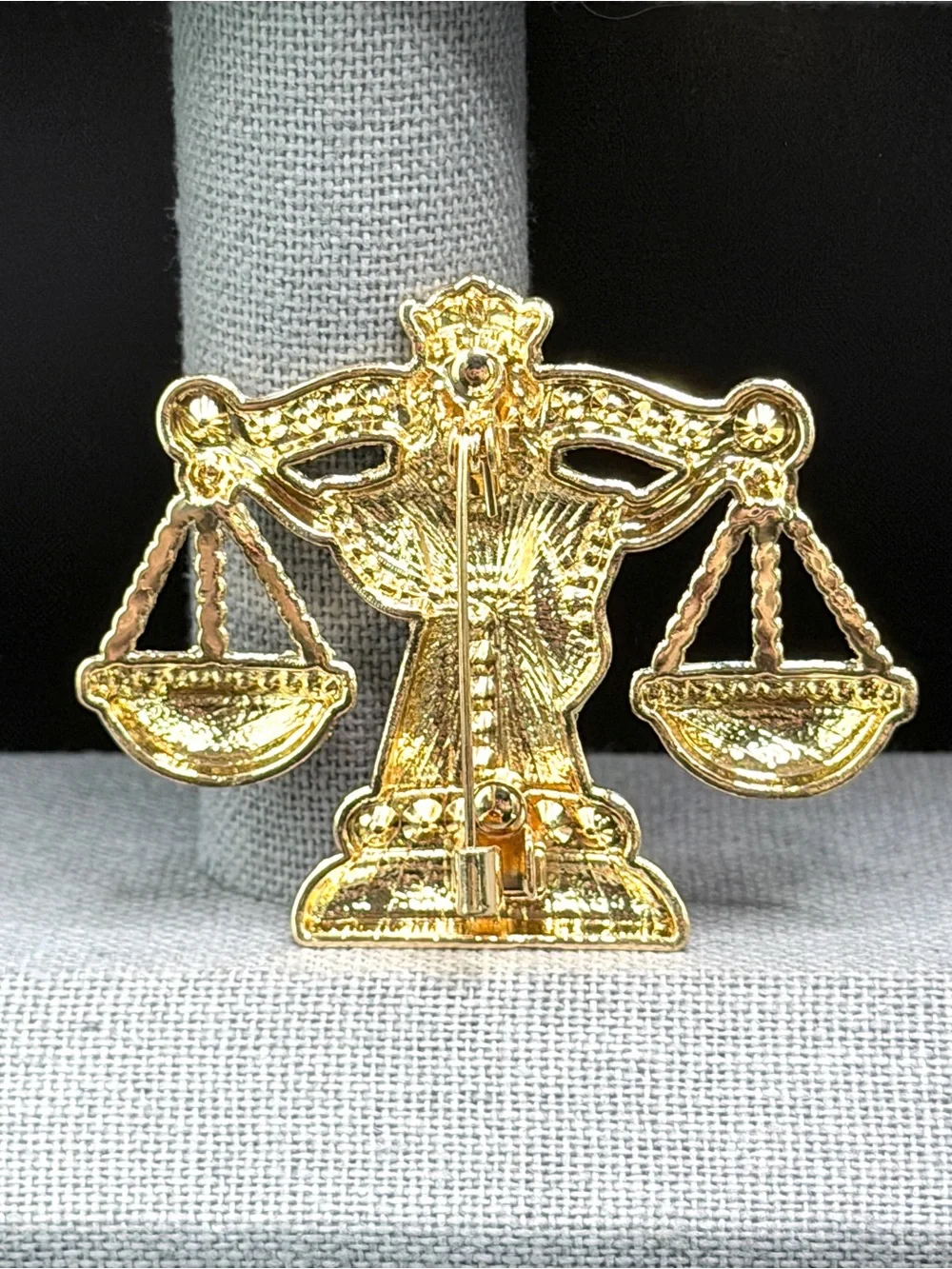 Libra Zodiac Brooch